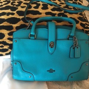 COAH Turquoise Mercer 24'' Satchel 👜